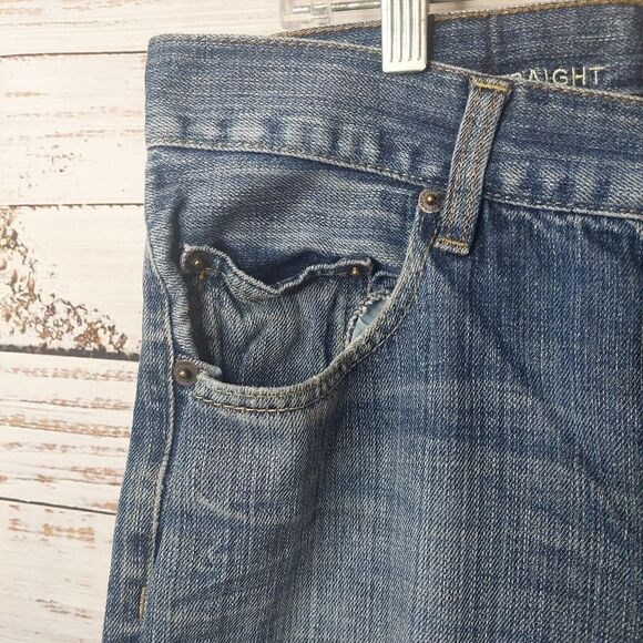 Bluenotes Men's Jeans Slim Straight Size 34/32 Blue Denim - Picture 4 of 14